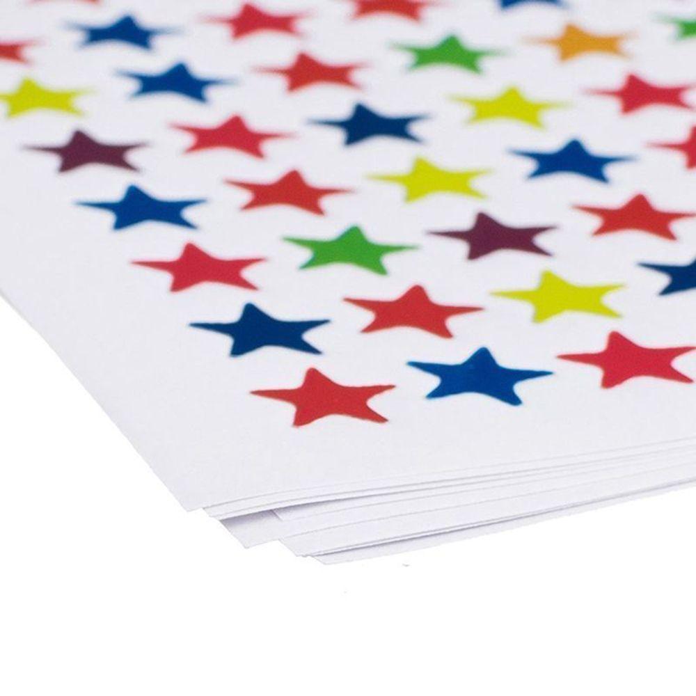 Hot Homework DIY Craft for School Children Star Shape Stickers Labels Teacher Reward Kids