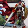 Новая 40 см Настольное украшение-статуэтка Digimon, Ог Красный Лотос Рыцарь Зверь GK, Модель, Крутой Подарок