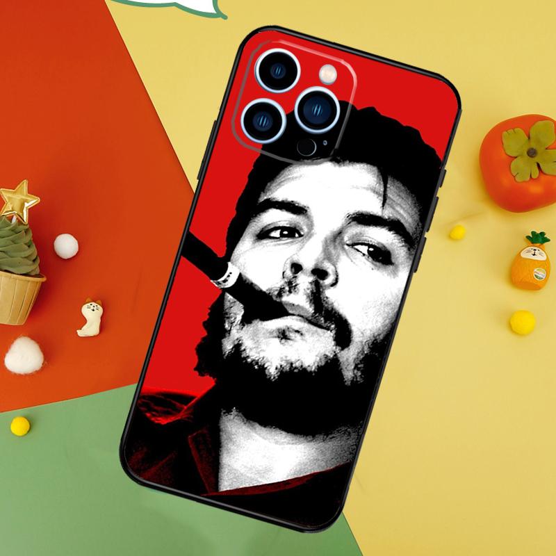 Че Гевара Сигарета Чехол для телефона для iPhone 18 15 16 14 Plus 13 12 Mini 11 Pro Max XS XR X 7 8 Задняя крышка