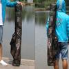 Сумка для рыбалки 130 см, камуфляжная двойная водонепроницаемая сумка, парусиновая сумка для рыбалки, рюкзак, сумка для рыбалки