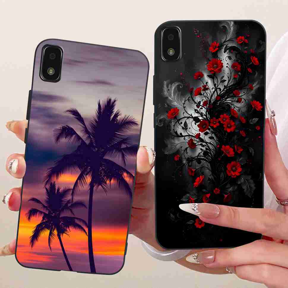 For ZTE Blade L210 Case Silicone TPU Black Cover Shockproof For ZTE Blade l210 2020 6.0" Full Protection Phone Cases Bumper