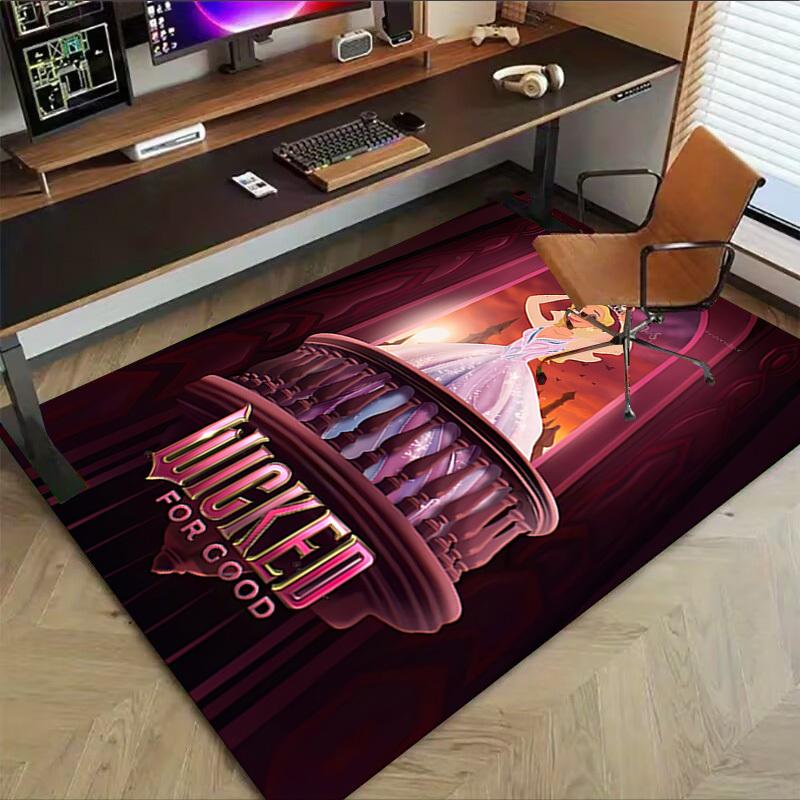 1PC Wicked Extra Large Non Slip Floor carpet, Office, family, bedroom, Studio Large Area Rug Indoor Rugs