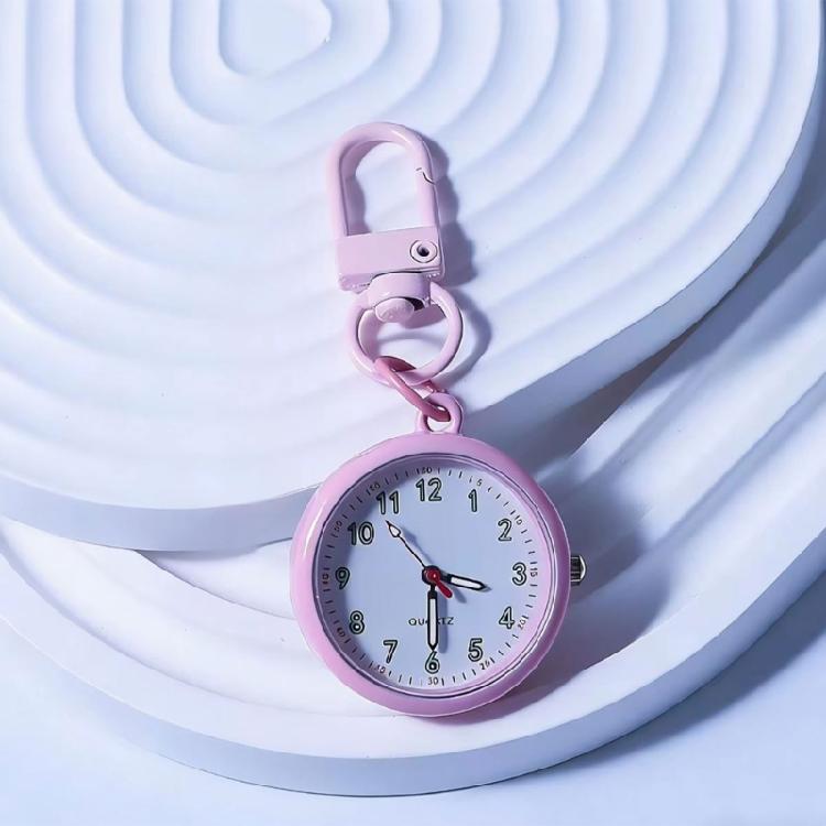 Portable Mini Bag Watch for Exams and Interviews, Quiet Clip Watch Accessory for Fast Daily Schedule Checks Use