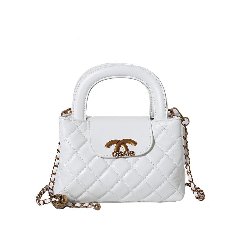 Премиальная сумка-цепочка с бриллиантами, женская новая модная сумка-мессенджер на весну и лето, универсальная сумка на плечо/подмышку