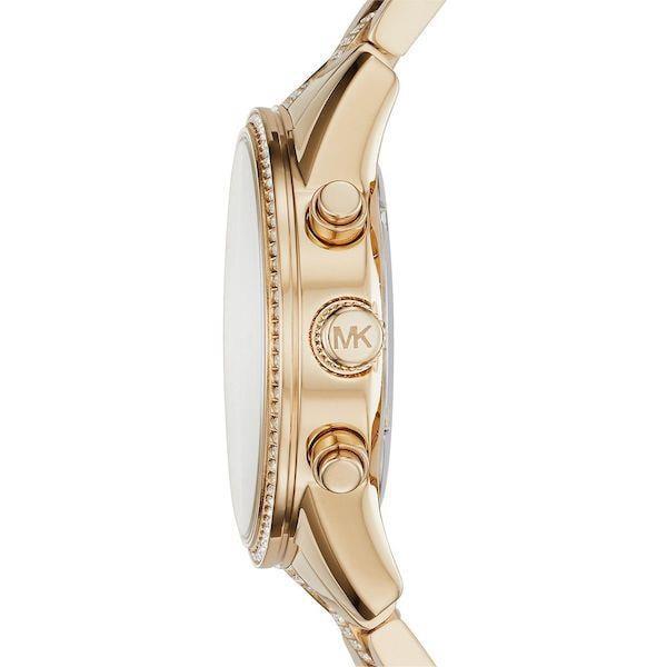 Michael Kors MK6484 Gold Dial Womens Watch