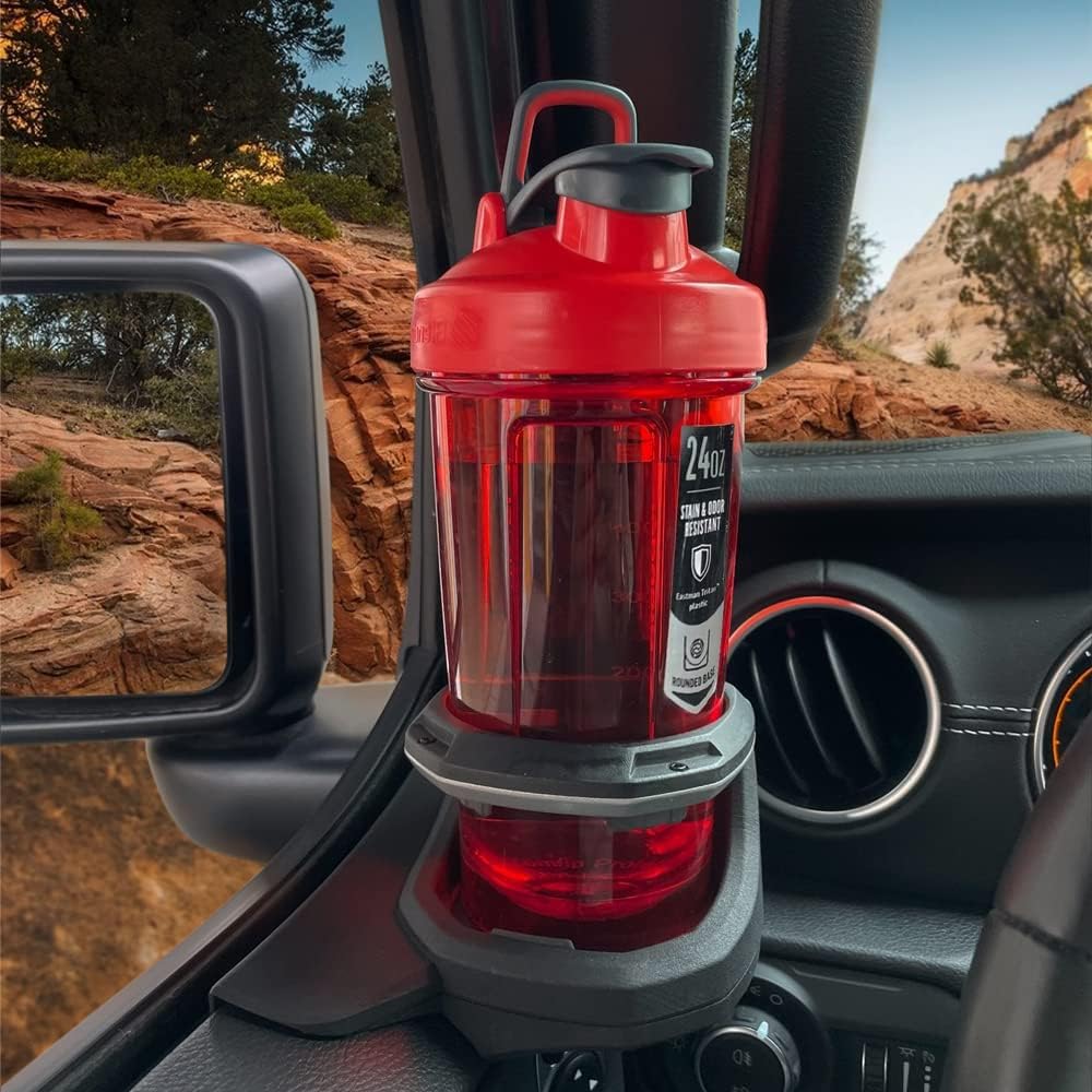 Seiko Sangyo AZUTO Jeep Wrangler Cup Holder, Left, MHV-037