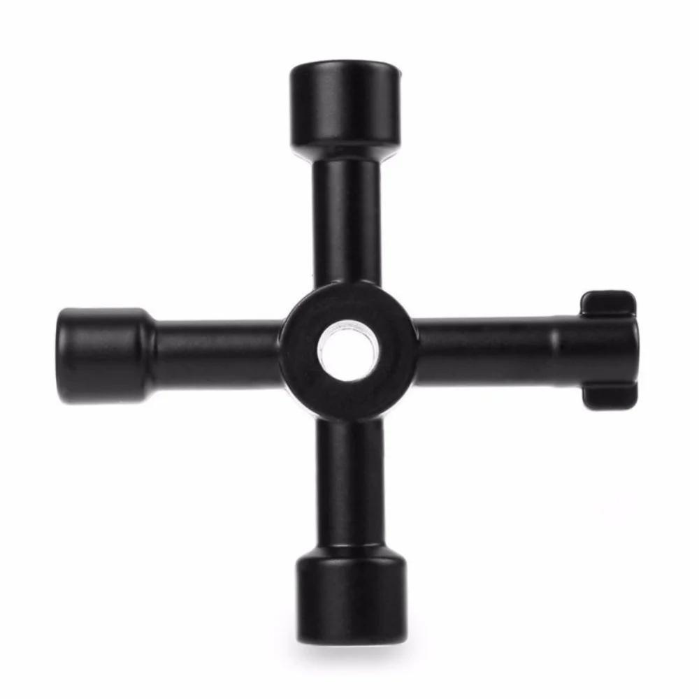 4 в 1 многофункциональный электрик сантехник утилита крестовой ключ универсальный квадратный треугольный ключ для газового рампа спускной радиатор