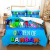 3D Роскошные Постельные Комплекты Garten of Banban Детские Мальчиковые Игровые Комплект Пододеяльника Односпальный Кинг Квин Полный Полуторный Размер Постельное Белье Наволочки