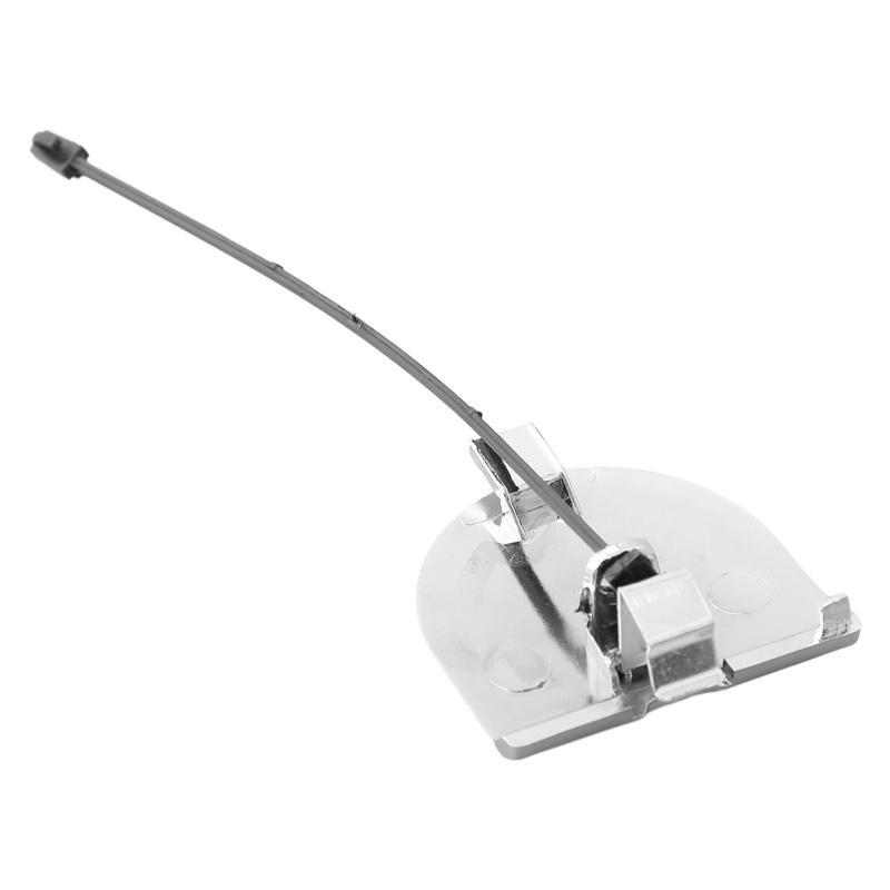 Replacement Rear Bumper Towing Eye Cover Chrome for Fiat 500 OEM 735455393 Suitable for 2007-2012 Models Trailer Cover