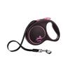 Flexi Black Design Tape M than 5m Pink (Less 25kg) [Dog Lead]