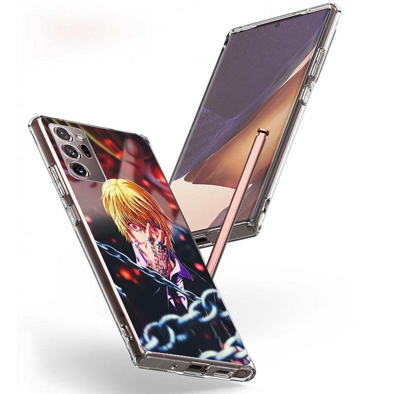 Чехол для телефона Hunter X Kurapika для Samsung Galaxy S24 S25 Edge S26 Ultra S23 S22 S21 Plus S20 FE + Персонализированная печать Чехол Galaxy