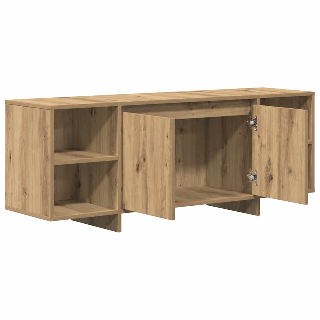 TV Cabinet Artisan Oak 130 x 35 x 50 cm Particleboard