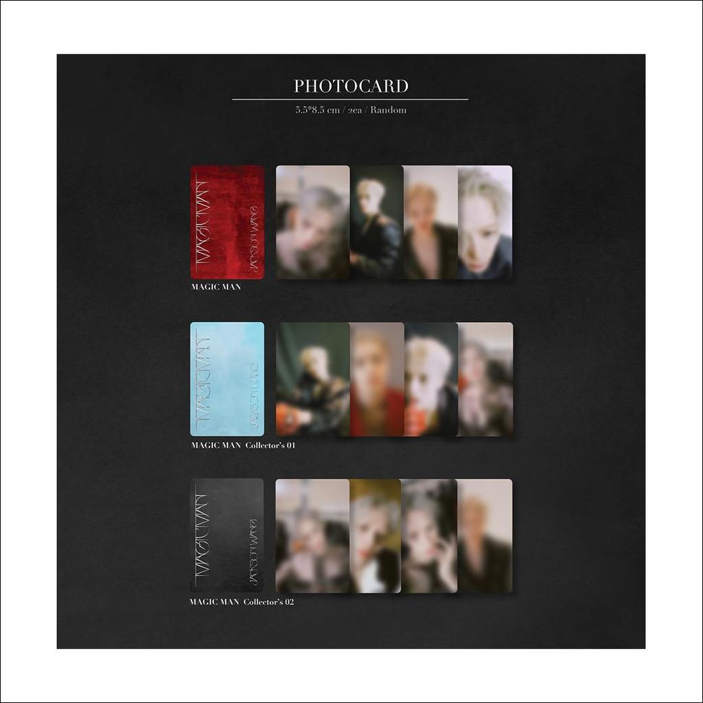 GOT7 Джексон Ван MAGIC MAN Альбом(случайный)