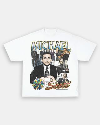 The Office Michael Scott "World's Best Boss" Vintage Graphic T-Shirt Men Women Casual Cotton St