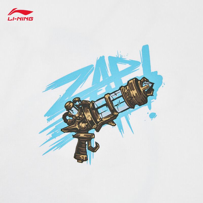 Li-Ning Унисекс Повседневная футболка с коротким рукавом AHSWD31
