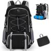 [RAINSMORE] Men's Foldable 40L Mountaineering Backpack Large Capacity Lightweight Backpack Outdoor Mountain Climbing Backpack Disaster Prevention