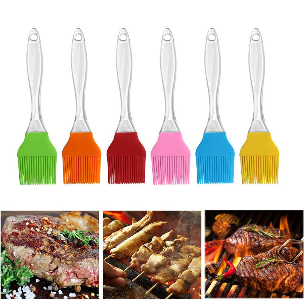 Силиконовая щетка для барбекю, приправа для барбекю, щетка с ручкой, кухонный инструмент для выпечки