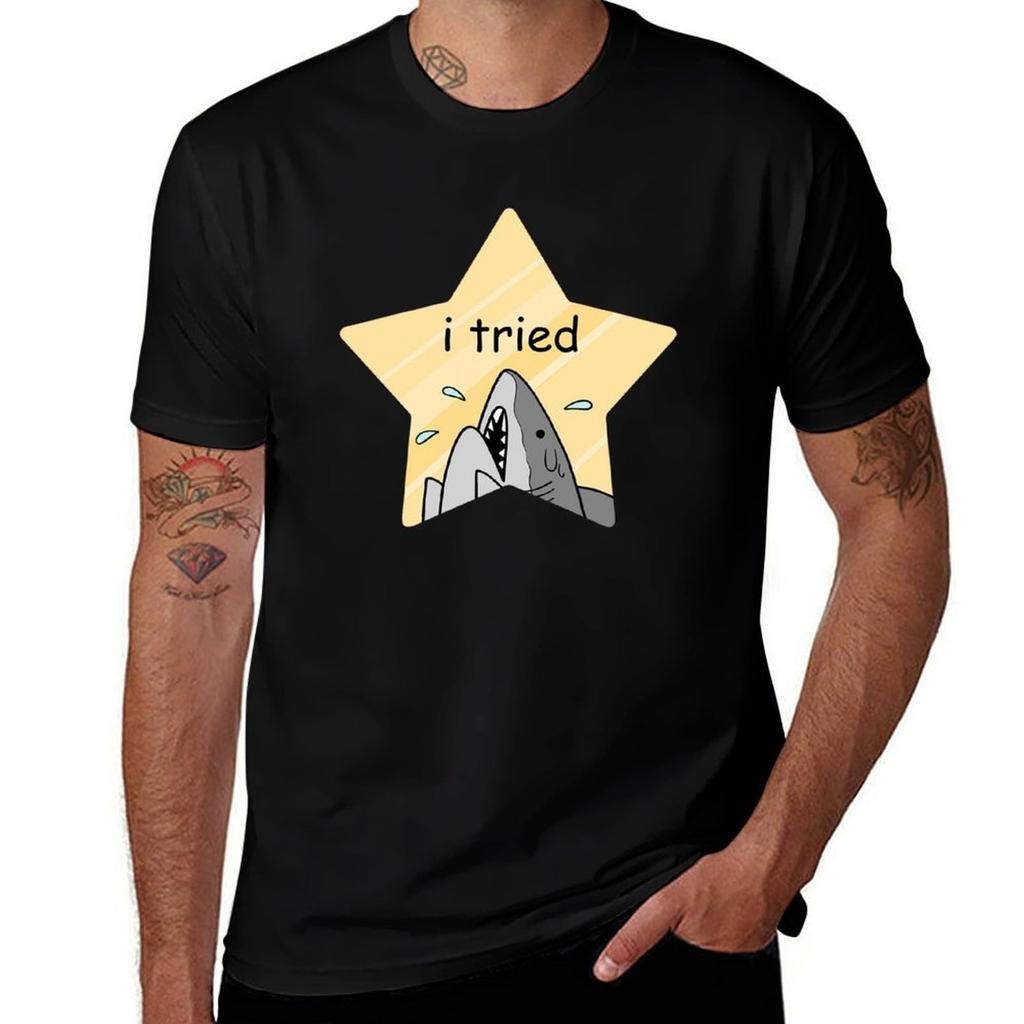 I Tried Tshirt Casual Everyday Wear Tshirt