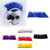 Motorcycle Helmet Mohawk Wig 6 Colors DIY Helmet Hair Horns Car Wash Sponge EVA For Washing Motorcycle Bike Car Window Glass