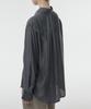 MUSINSA STANDARD WOMAN Women'S Relaxed Satin Shirt [Dark Grey]