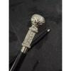 Handle Silver Victorian Royal Walking Stick Wooden Cane Luxury Style WalkingCane