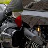 Дефлектор воздуха бокового крыла ветрового стекла HCmotorku для Harley Low Rider FXLRST 2022 года и более поздних моделей (красный)
