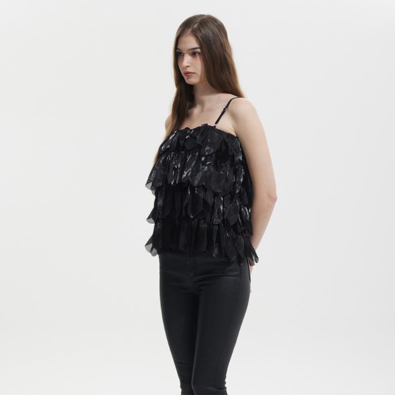 Ggpx New York Shine Kankan Bustier Blouse  Gq4sh028f 