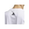 Adidas Спортивная футболка с коротким рукавом Mountain Logo, женские топы белого цвета GP0673