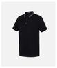 [Color blocked striped letter logo] Spring and summer fashion embroidered comfortable men's lapel short sleeved polo shirt