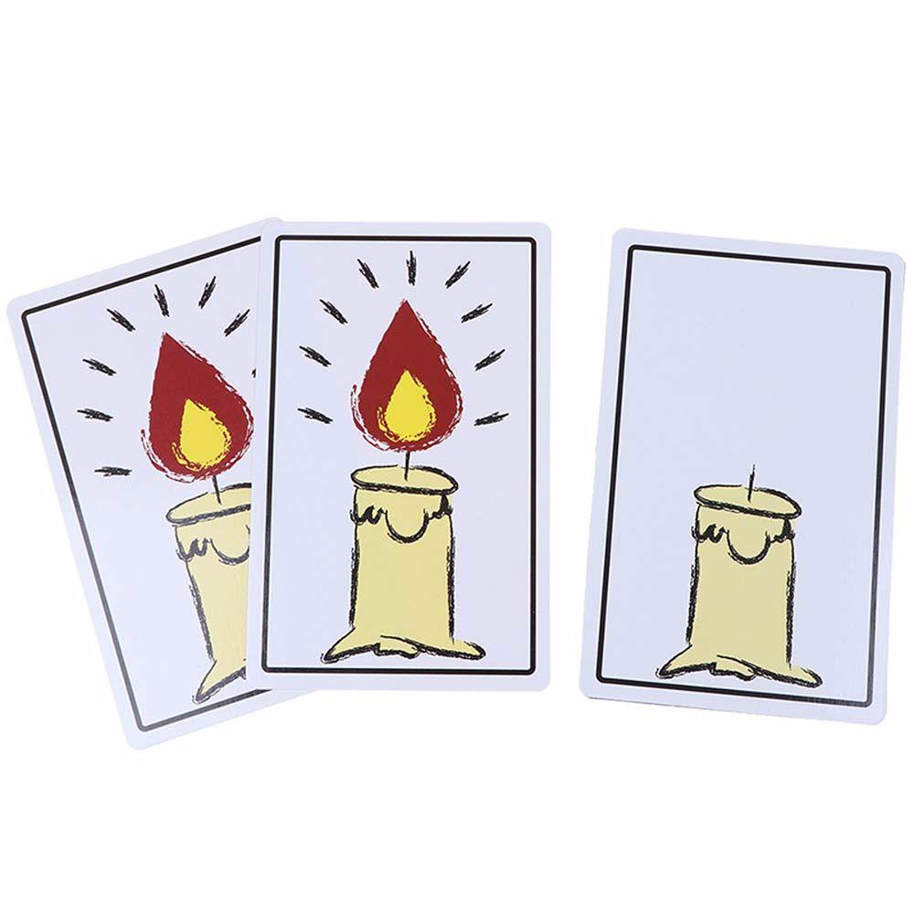 A Magic Amazing Magic Toy Magic Tricks Poker Cards Relighting Candles Magic Cards Magic Props