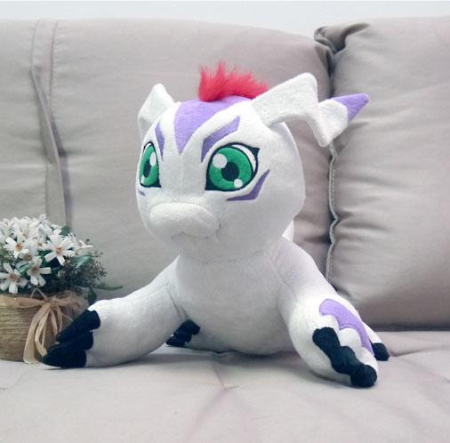 35 см Аниме Дигимон Гомамон Плюшевая Кукла Игра Цифровые Монстры Косплей Игрушка Мягкая Подушка В Подарок