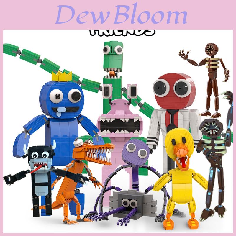 Roblox Радужные друзья Синий Модель строительных блоков Высококачественная Сделай сам Экшн-фигурка