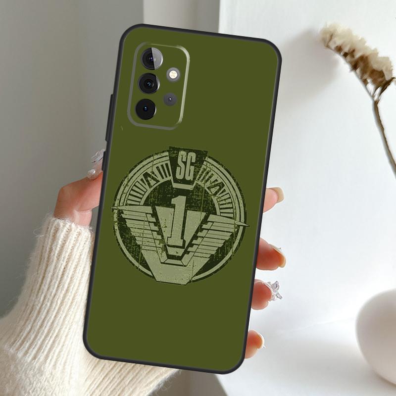 Кейс Stargate Atlantis SGA для Samsung Galaxy A13 A33 A53 A06 A17 A56 A36 A26 A16 A15 A35 A55 A34 A54 A52 A12 A32