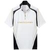 SHIMANO Limited Pro Half Zip Shirt Short Sleeve Limited White S SH-125W