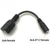 USB-адаптер "папа-мама" DC-штекер 3,5*1,35 мм 4,0*1,5 5,5*2,1 2,5 Зарядный штекер блока питания