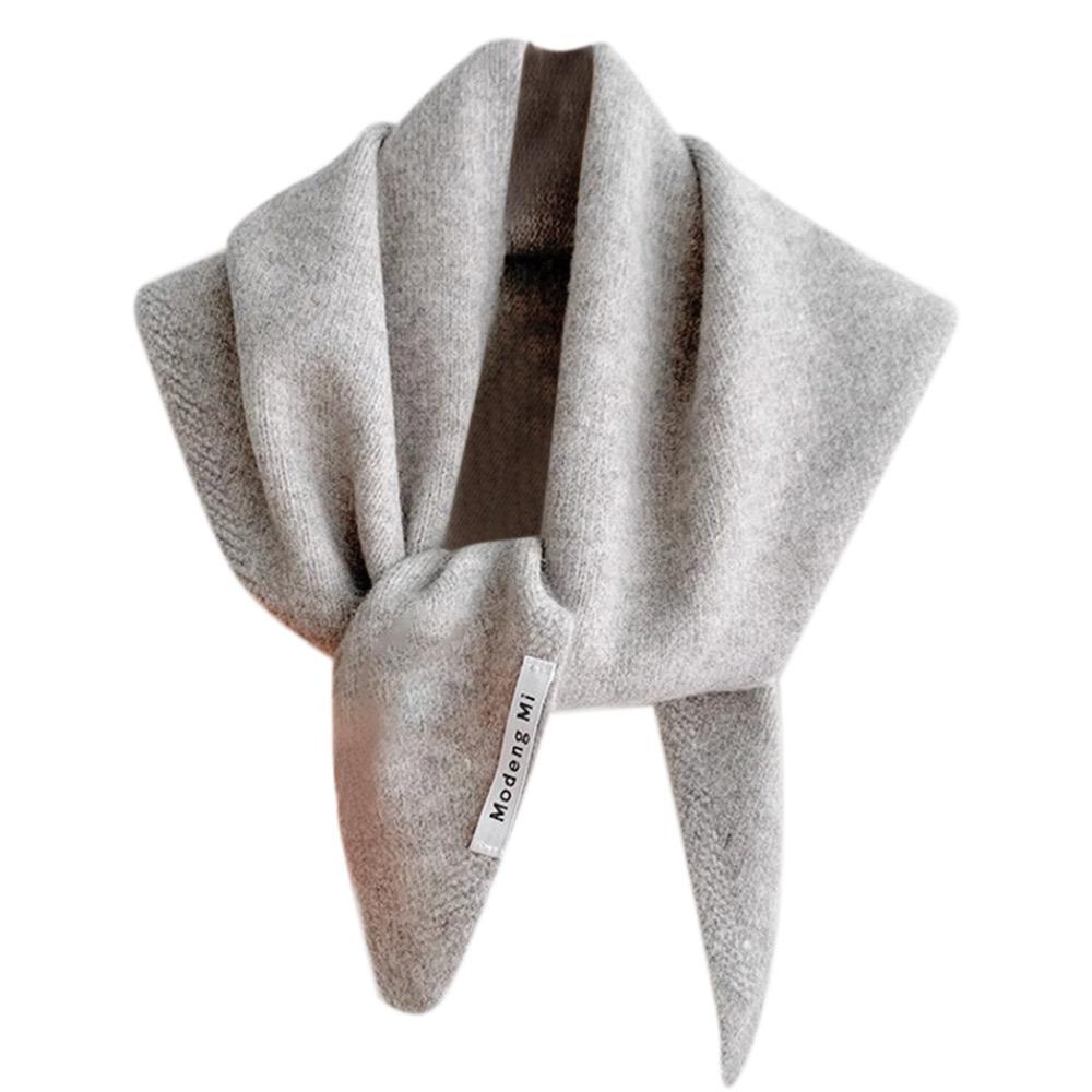 Wool Knitted Knitted Scarf Warm Women Shawl Fashion Women Headscarf Winter