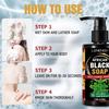 Гель для душа African Black Soap 200 мл - Глубокое увлажнение и питание кожи тела, ровный тон кожи - Легкая формула, подходит для всех типов кожи
