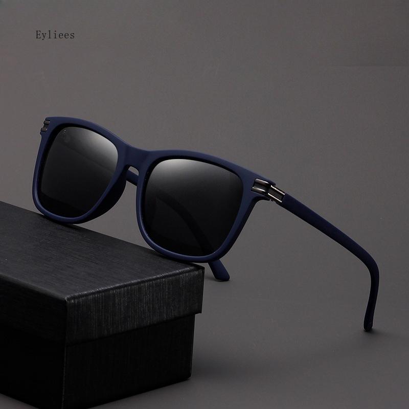 Мужские поляризованные квадратные солнцезащитные очки Дизайнерские очки с защитой UV400 Oculos De Sol Женские очки для водителя Gafas De Sol