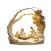 Desktop Decor Family Statue Jesus Tree Of Life Newborn Acrylic Flat Plate Desktop Decoration Ornaments For Home Decor