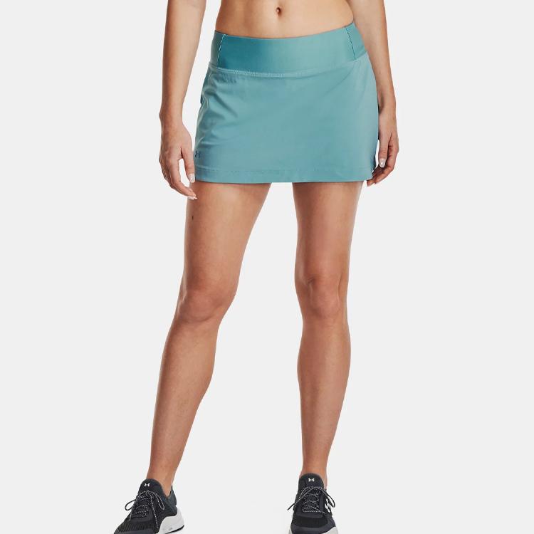 Under Armour Юбка Storm Fusion однотонная эластичная на талии, повседневная, эластичная, тканая, женские юбки Calm-Water 1377210-400