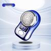 Portable Mini Electric Shaver with Power Display & Washable Beard Trimmer