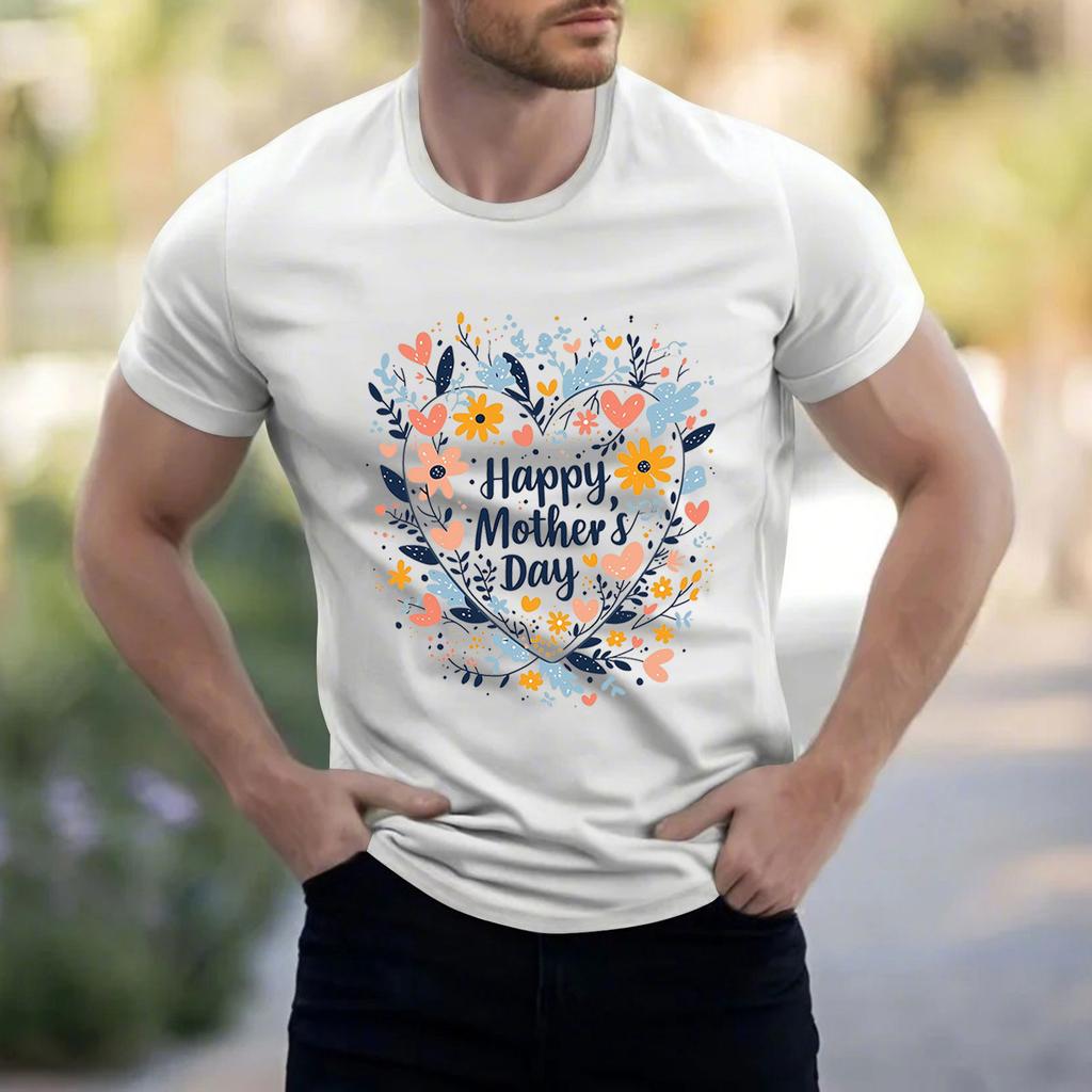 Men's Stand Collar Short Sleeve Shirt Loose Leisure Holiday Shirt Man