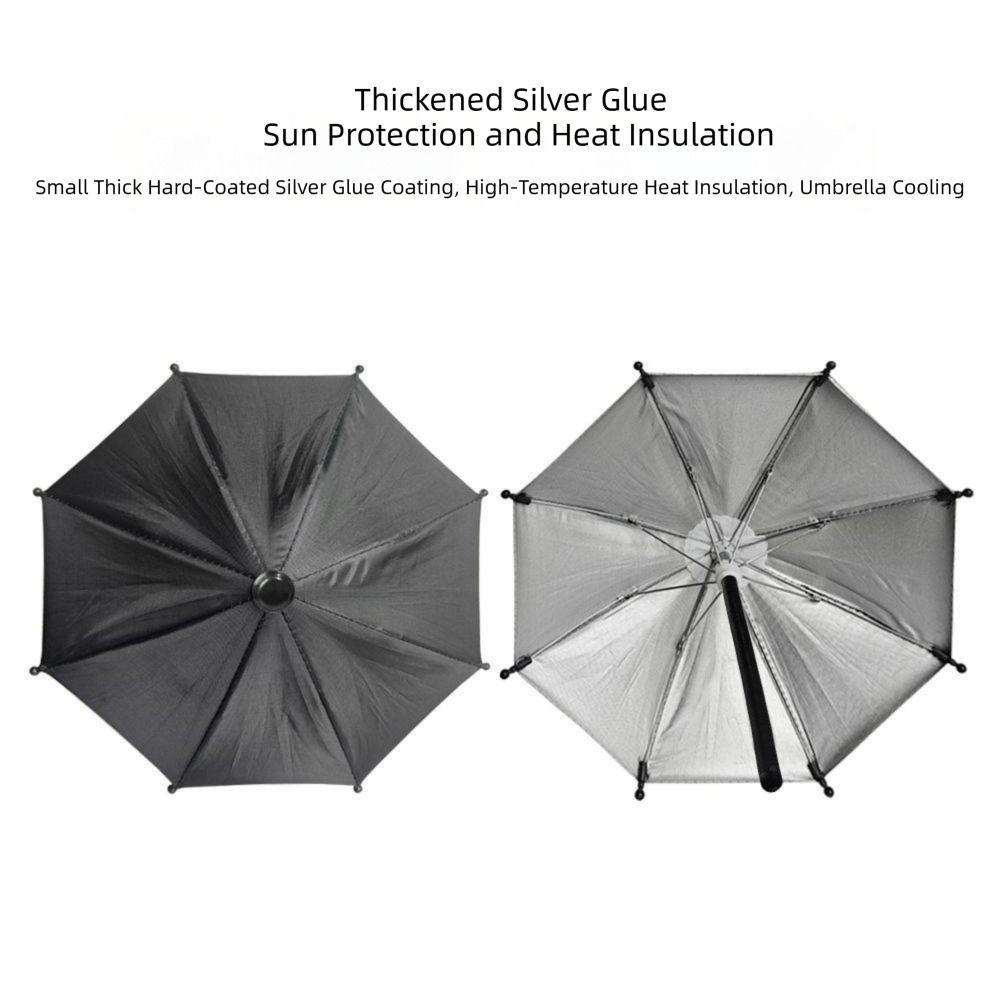 With Clip Sunshade Phone Umbrella Anti-Glare Phone Fixed Clip Phone Water-Resistant Umbrella  Bike