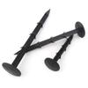 100pcs Fixing Nails Ground Nails Barb Design Plastic Pegs Anti-rust Grass-proof Cloth Nails  Orchard