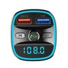 Transmetteur FM - LECHEO - Bluetooth 50 - Mains Libres - Charge Rapide - Lecteur MP3