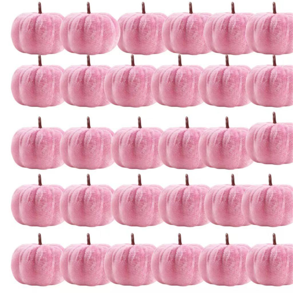 3 шт. Бархатное украшение в виде тыквы Искусственные тыквы для Хэллоуина Рождества Дня благодарения Украшение для дома и улицы