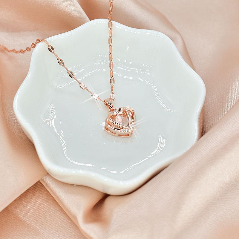 Умное ожерелье Love Simple Temperament High Sense для женщин с ключичной цепочкой