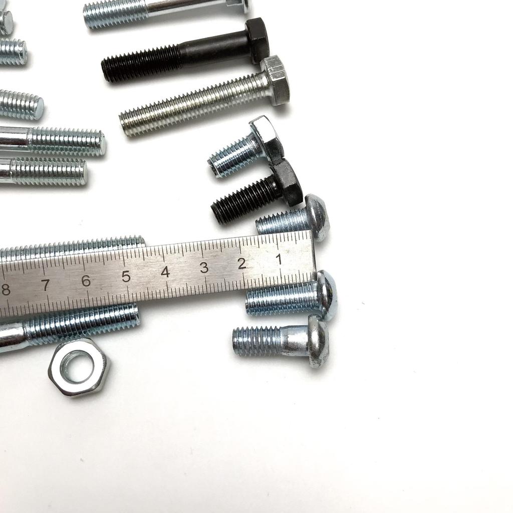 Fitness Equipment M8 Bolts Kit: Armrest, Panel, Seat, Leg & Connection Screws