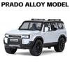 1/32 Toyota 2024 PRADO Land Cruiser литая модель автомобиля внедорожная игрушка из металла