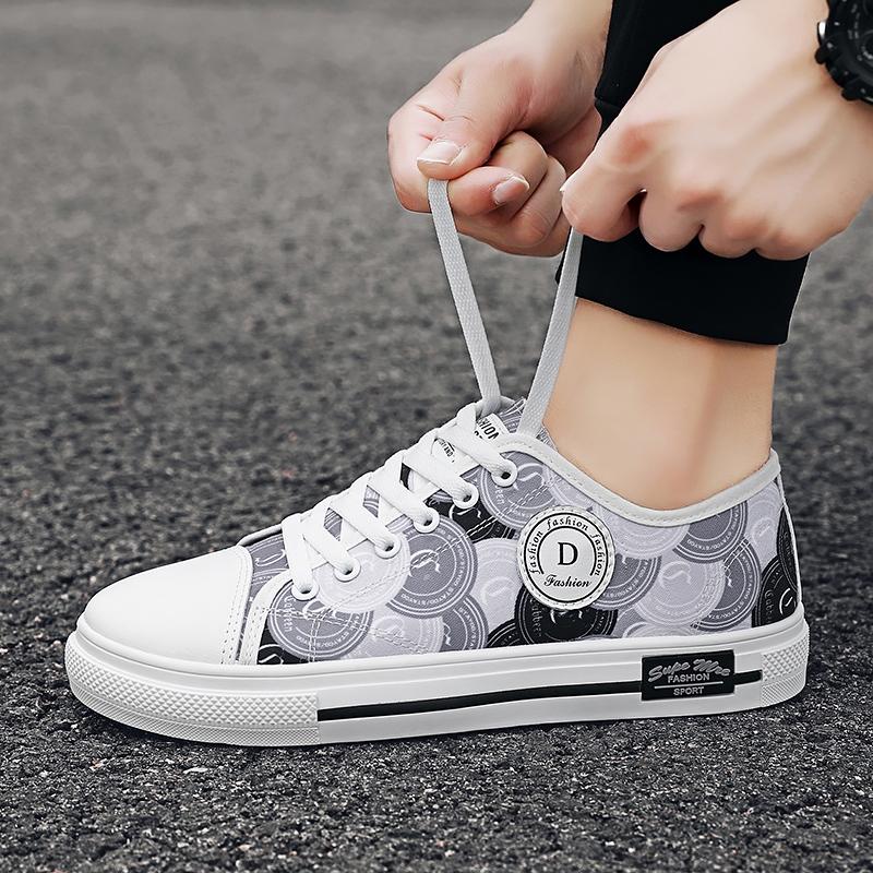 Размер 31-44 низкие мужские и женские белые парусиновые туфли все вулканизированные туфли детские повседневные туфли для скейтбординга классические фирменные кроссовки